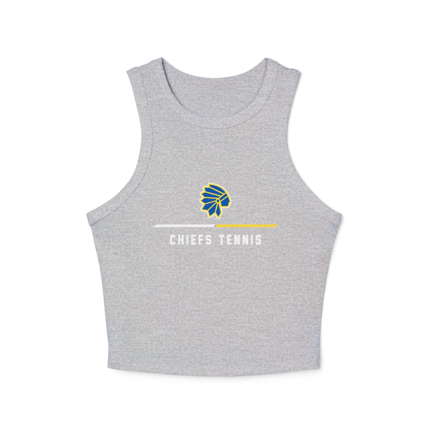 Trendy Women's Sports Tank Top with Chiefs Tennis Design, Workout Shirt, Summer Top, Athletic Wear, Sports Apparel