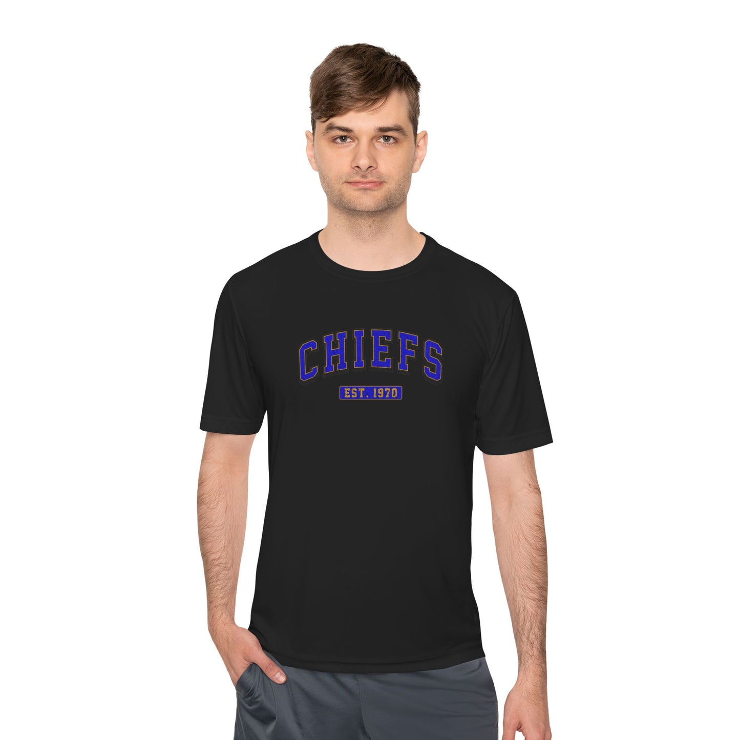 Unisex Chiefs Graphic Moisture Wicking T-Shirt | Athletic Performance Tee for Sports & Casual Wear