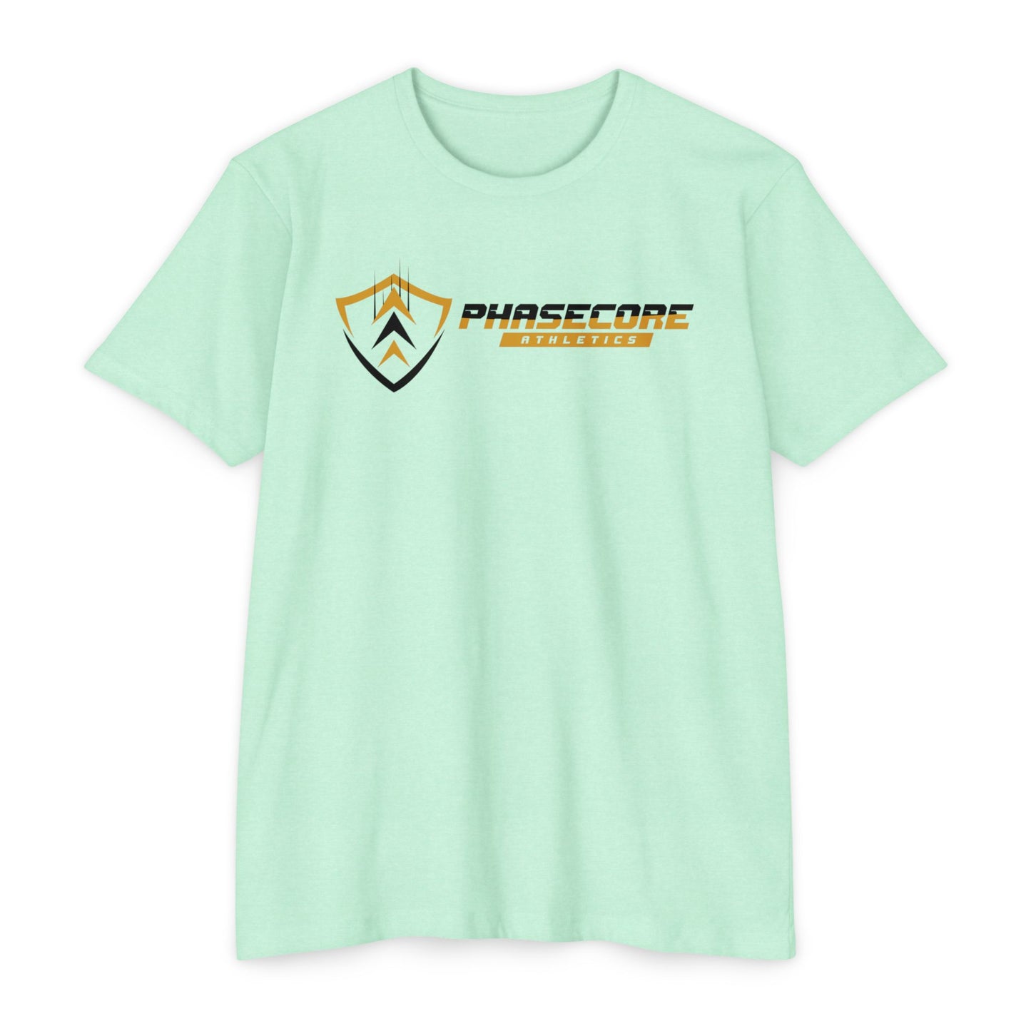 Phasecore Athletics Unisex CVC Jersey T-Shirt – Premium Athletic Workout Tee for Men & Women