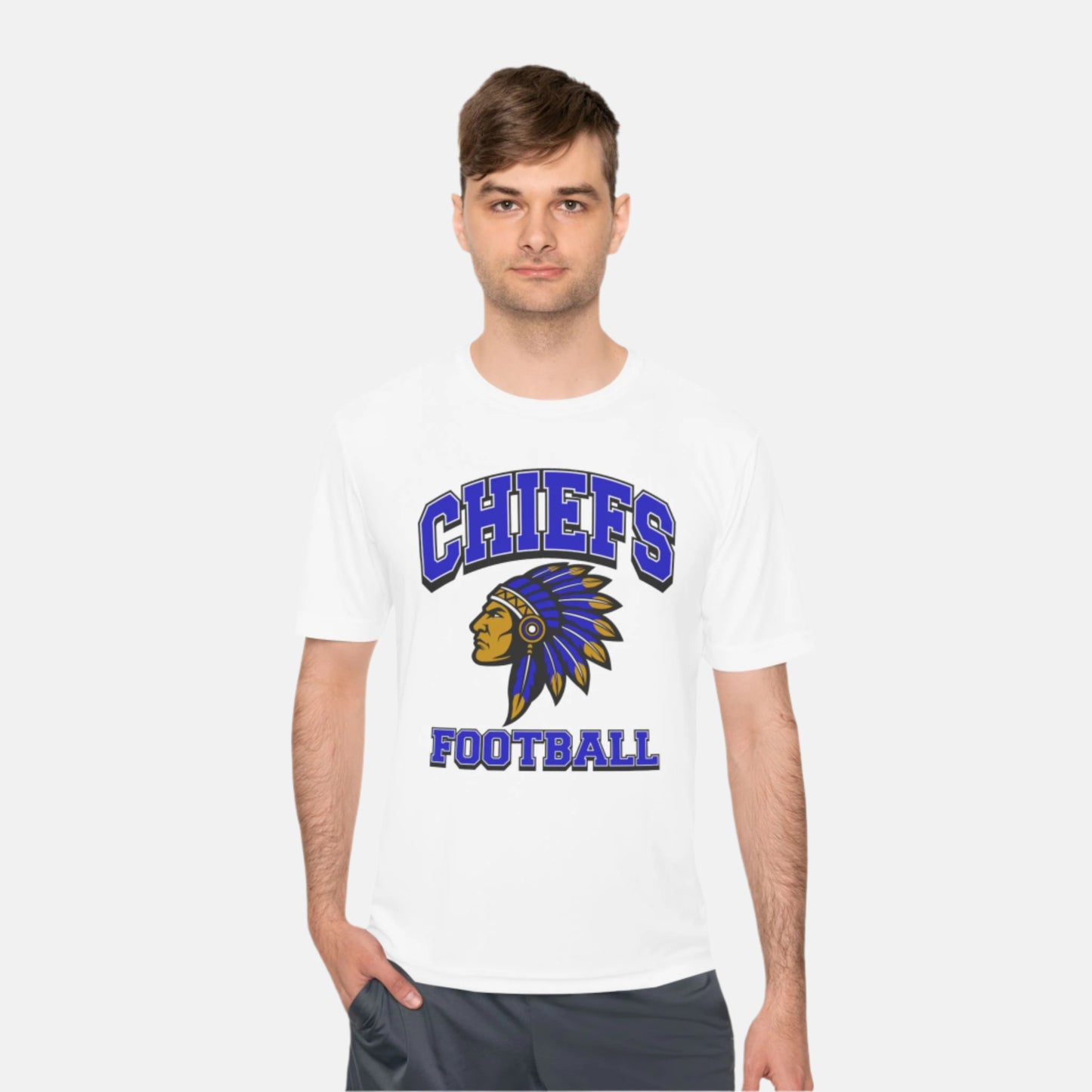 Chiefs Football Moisture-Wicking Unisex T-Shirt | Athletic Sports Tee for Men & Women