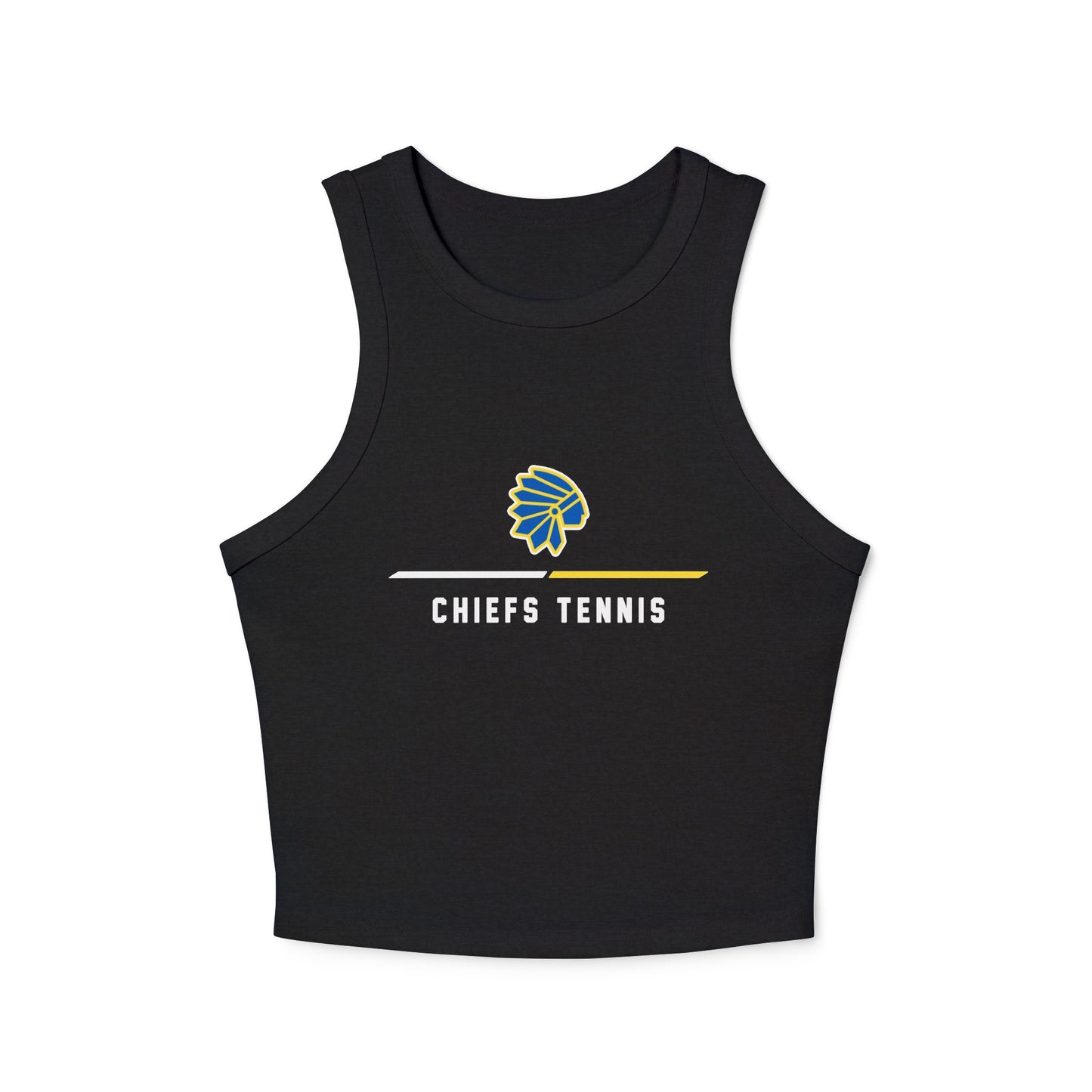 Trendy Women's Sports Tank Top with Chiefs Tennis Design, Workout Shirt, Summer Top, Athletic Wear, Sports Apparel
