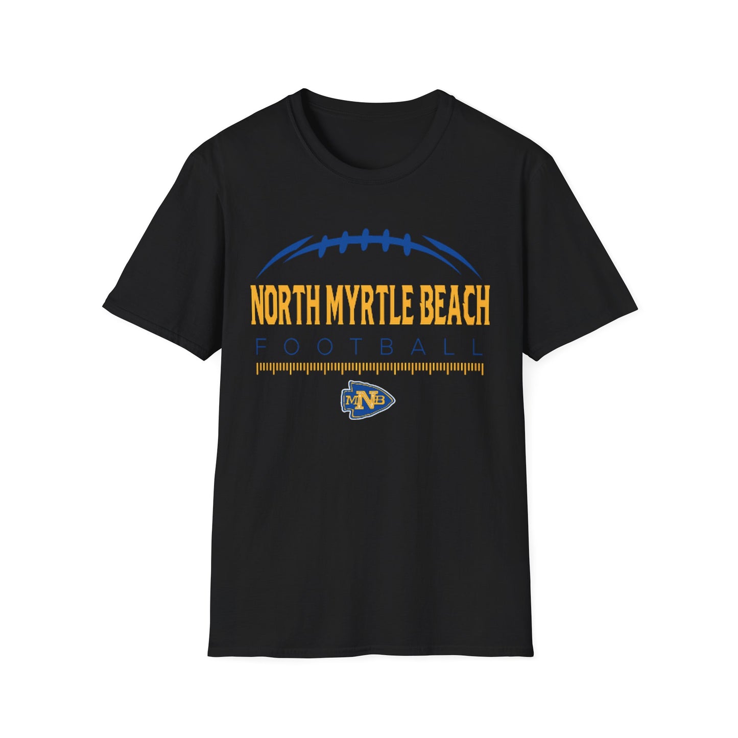 North Myrtle Beach Football T-Shirt, Sports Apparel, Unisex Tee, Game Day Outfit, Gift for Fans, Summer Wear