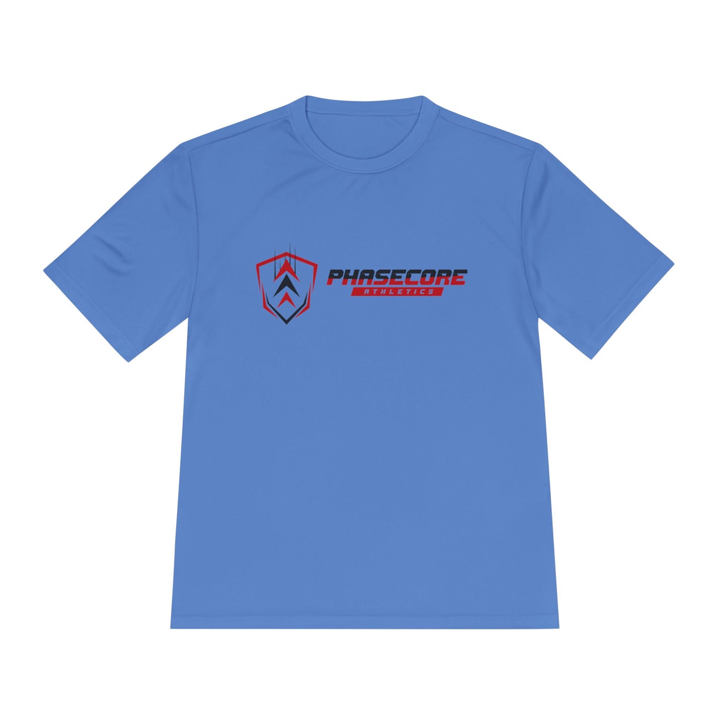 Phasecore Athletics Unisex Moisture Wicking Performance T-Shirt – Lightweight Breathable Activewear Tee for Sports, Gym & Running
