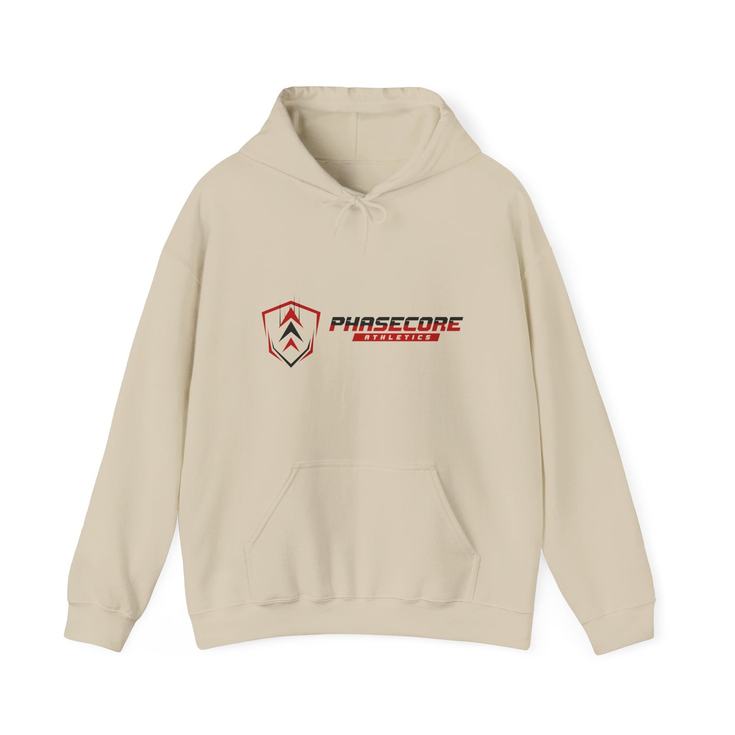 Phasecore Athletics Unisex Heavy Blend Hooded Sweatshirt | Comfortable Gym Hoodie for Men & Women | Casual Sportswear Pullover