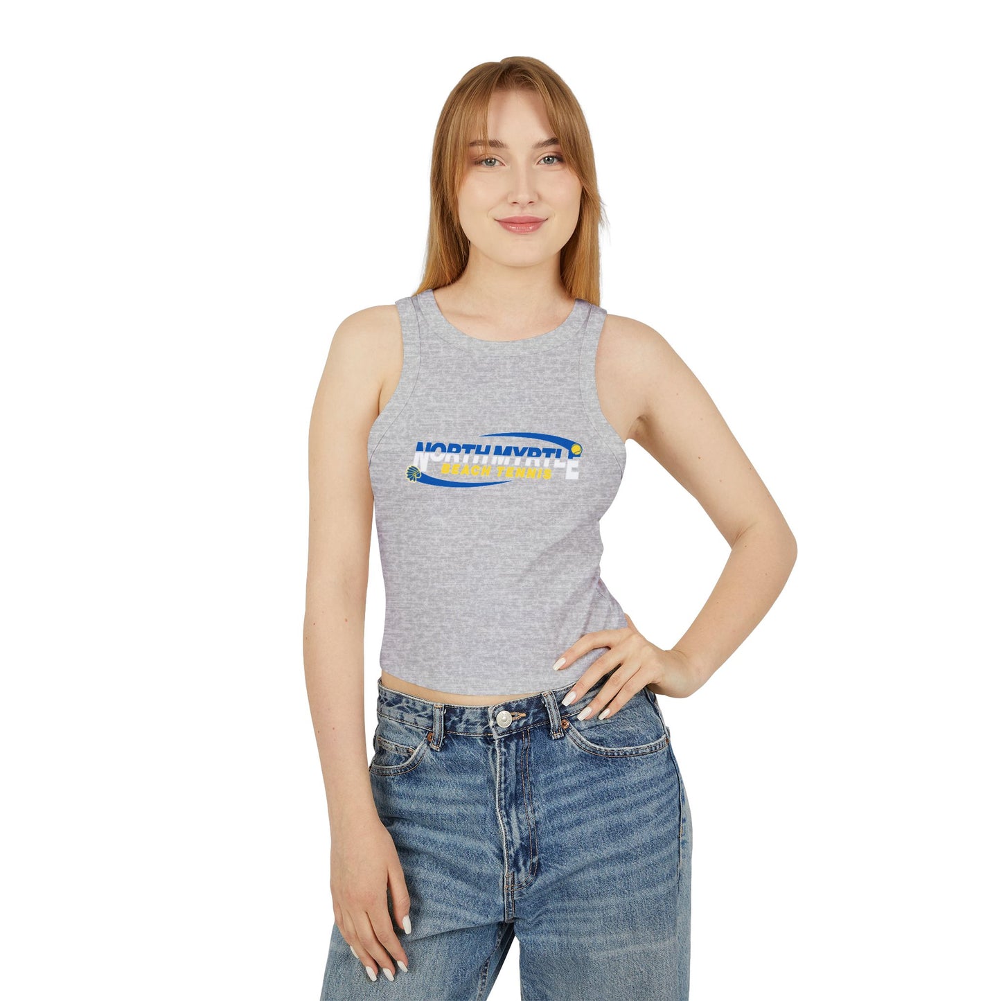 Trendy Women's Racerback Tank Top - Perfect for Summer, Workout, Casual Wear, Beach Outings, Stylish Layering
