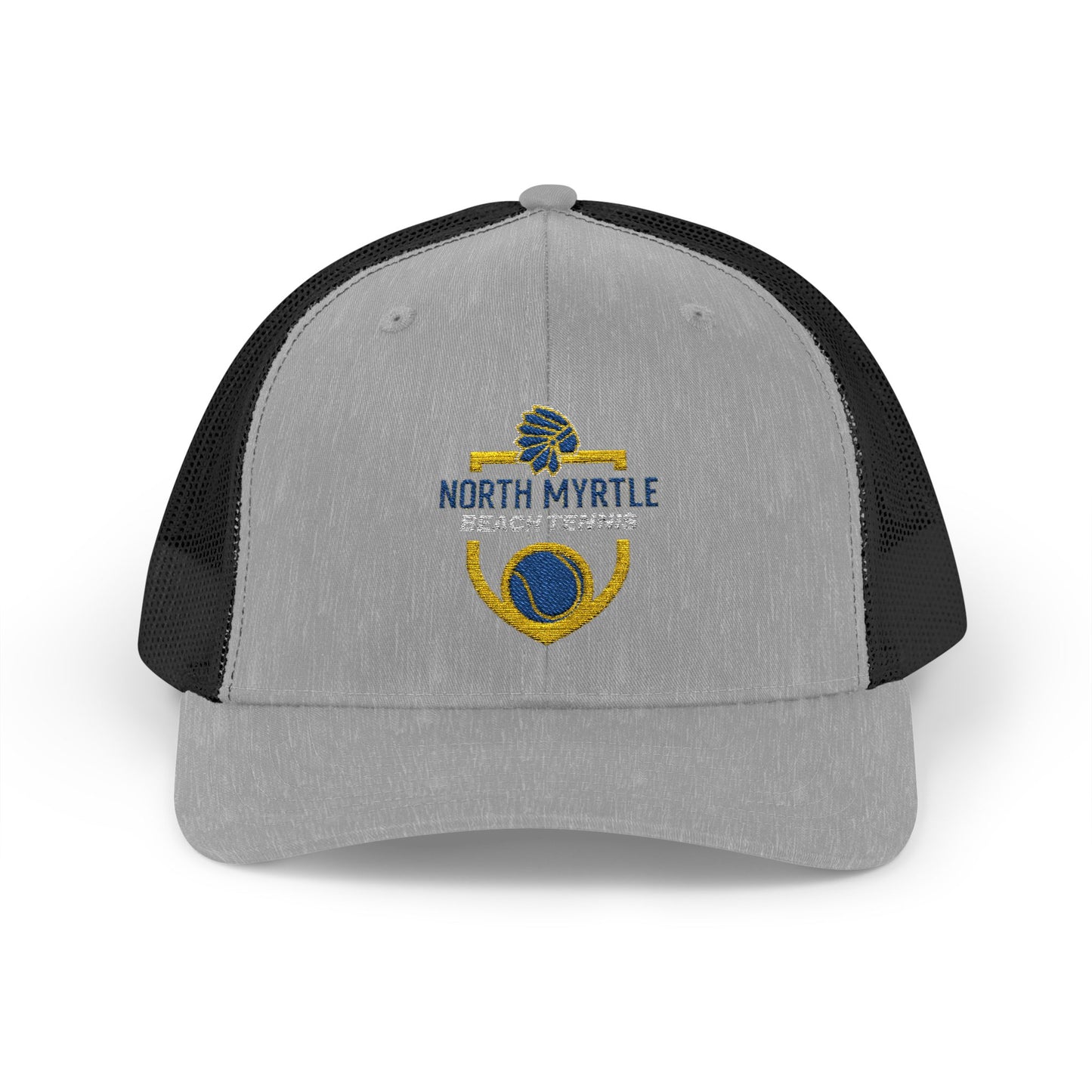 North Myrtle Beach Tennis Snapback Trucker Cap | Sports Mesh Hat for Players & Fans