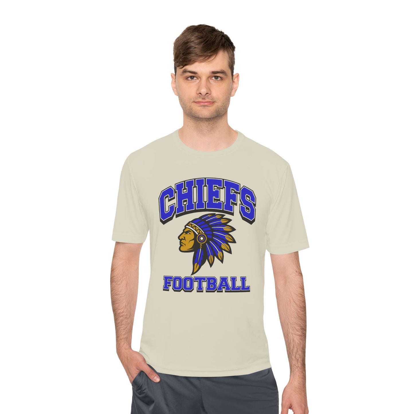 Chiefs Football Moisture-Wicking Unisex T-Shirt | Athletic Sports Tee for Men & Women