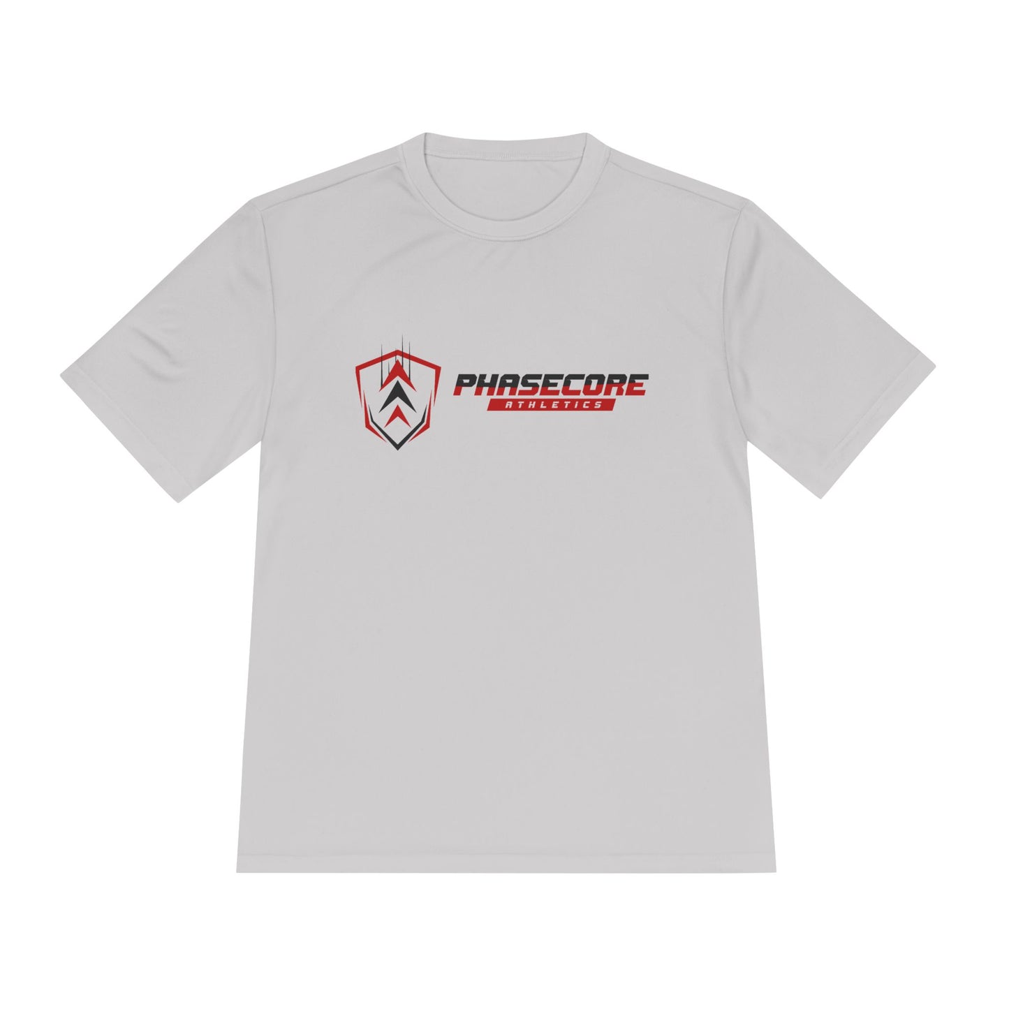 Phasecore Athletics Unisex Moisture Wicking Performance T-Shirt – Lightweight Breathable Activewear Tee for Sports, Gym & Running