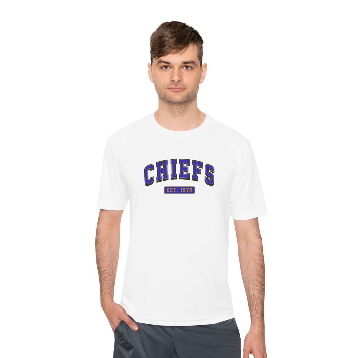 Unisex Chiefs Graphic Moisture Wicking T-Shirt | Athletic Performance Tee for Sports & Casual Wear
