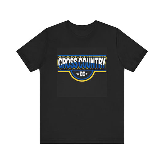 Cross Country Unisex T-Shirt | Perfect for Runners, Athletic Wear, Sports Teams, Gifts for Runners, Workout Gear, School Spirit