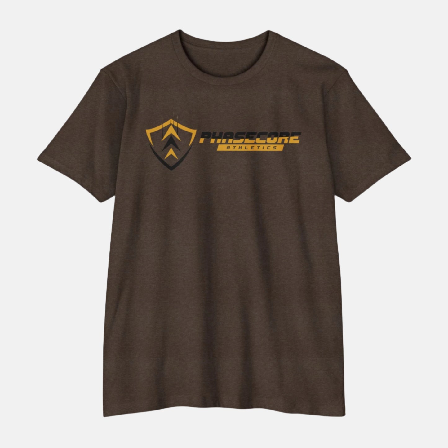 Phasecore Athletics Unisex CVC Jersey T-Shirt – Premium Athletic Workout Tee for Men & Women