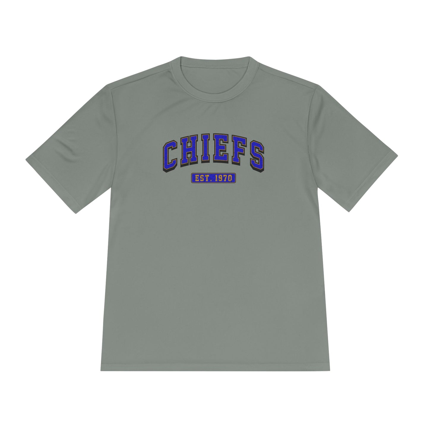 Unisex Chiefs Graphic Moisture Wicking T-Shirt | Athletic Performance Tee for Sports & Casual Wear