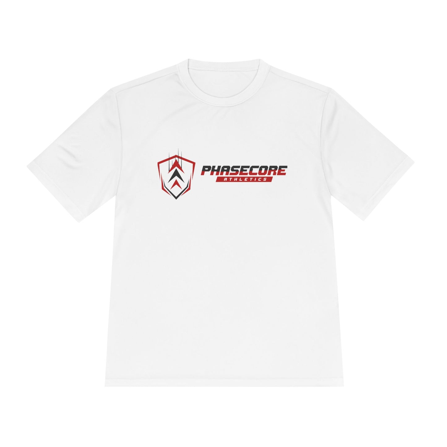 Phasecore Athletics Unisex Moisture Wicking Performance T-Shirt – Lightweight Breathable Activewear Tee for Sports, Gym & Running