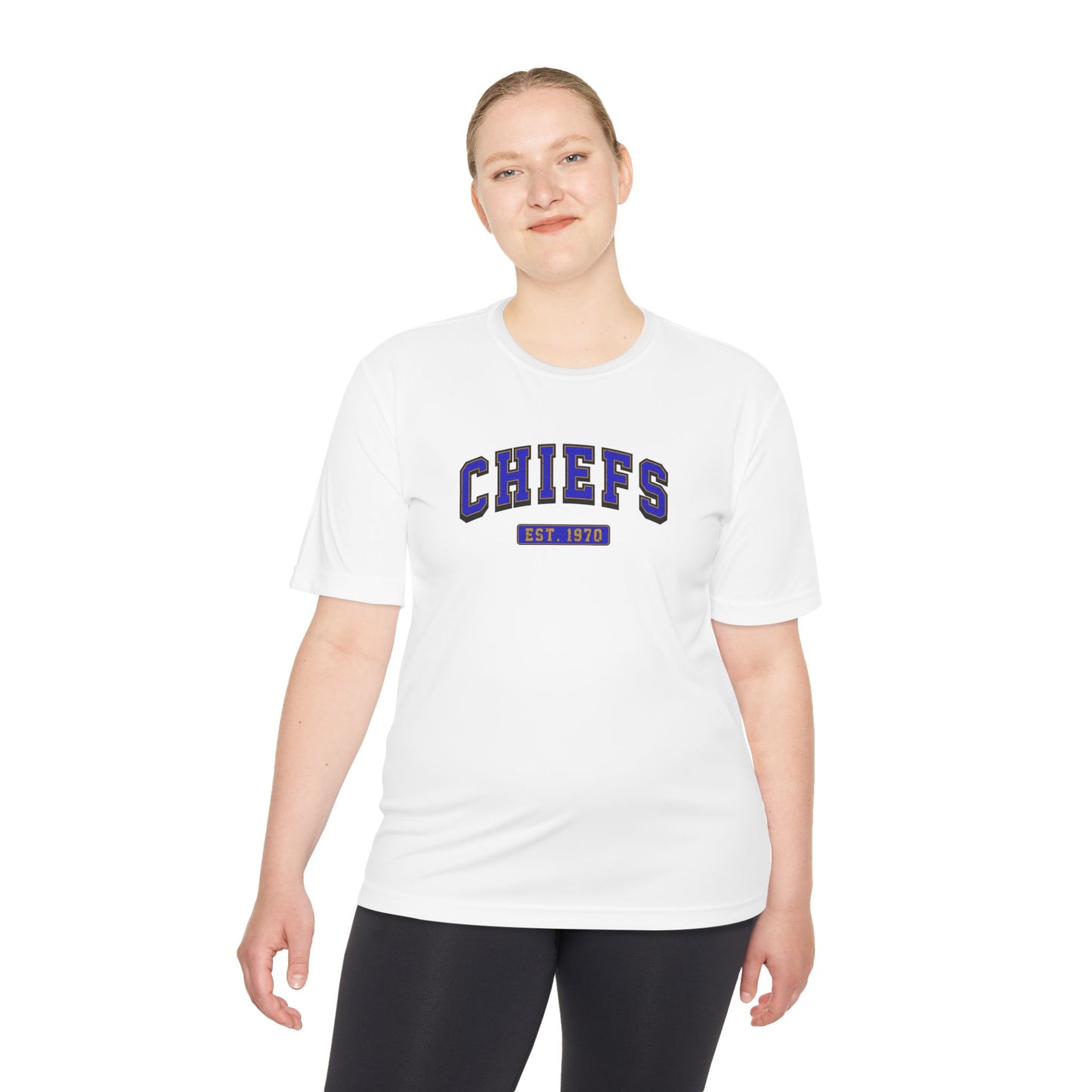 Unisex Chiefs Graphic Moisture Wicking T-Shirt | Athletic Performance Tee for Sports & Casual Wear