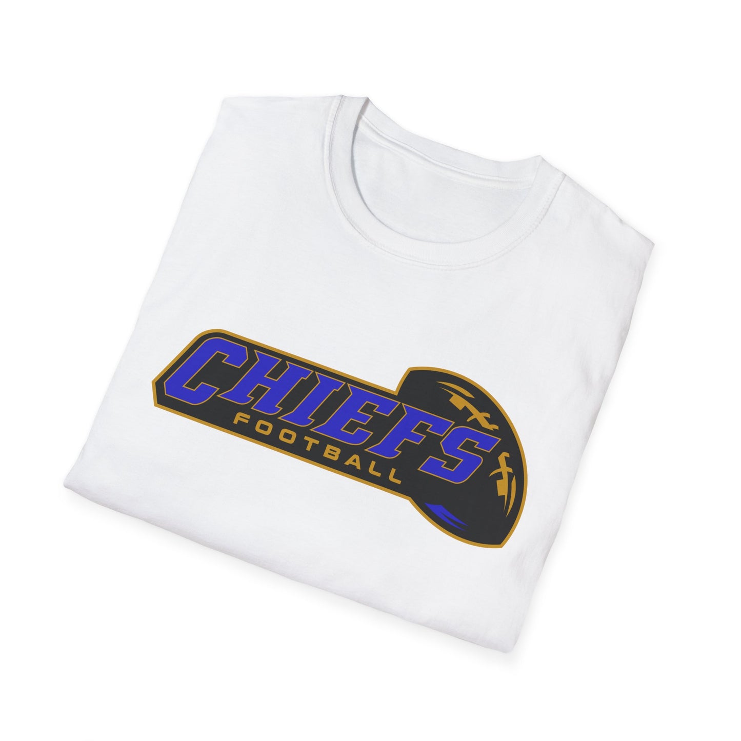 Chiefs Football Unisex Softstyle T-Shirt | Game Day Apparel, Sports Fan Shirt, Team Spirit Tee, Casual Wear, Gift for Him/Her
