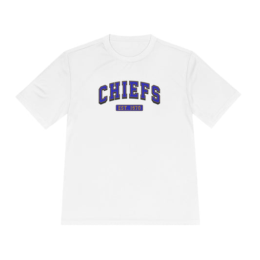 Unisex Chiefs Graphic Moisture Wicking T-Shirt | Athletic Performance Tee for Sports & Casual Wear