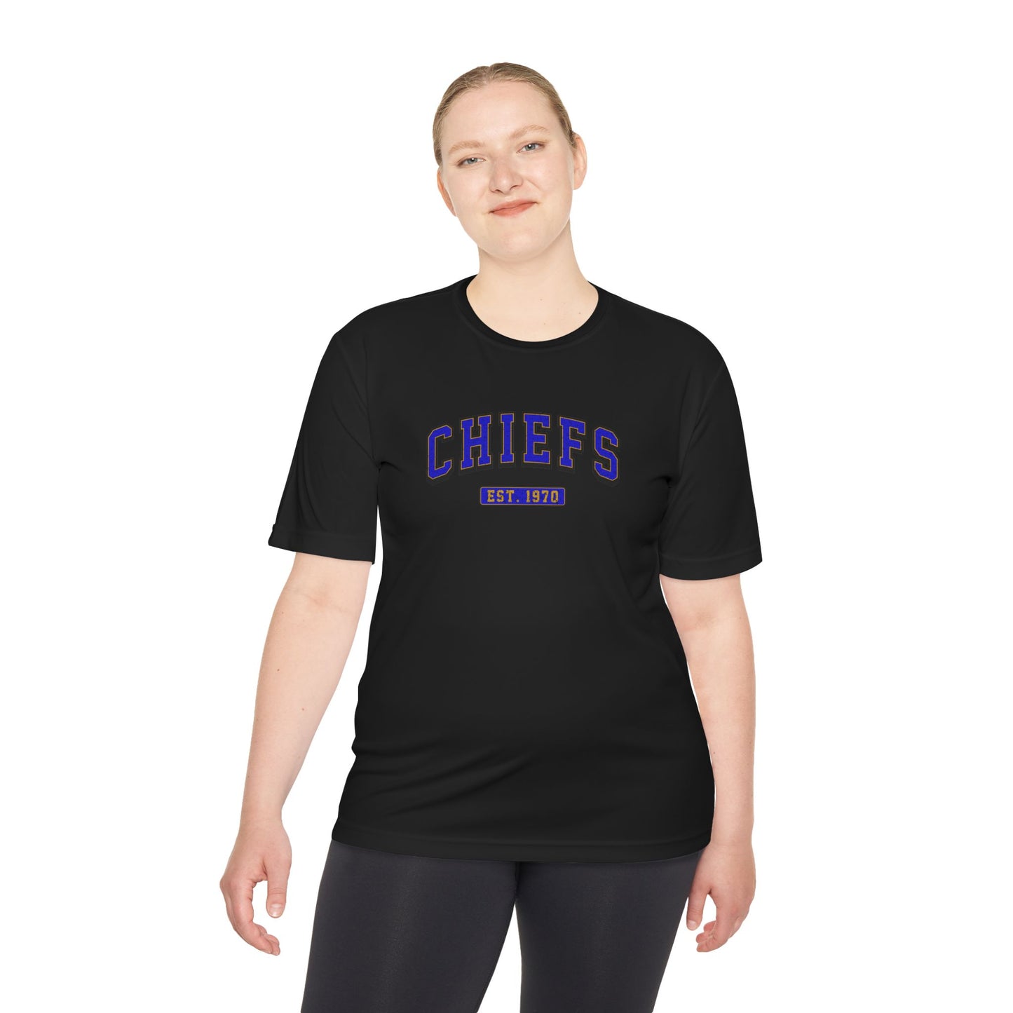 Unisex Chiefs Graphic Moisture Wicking T-Shirt | Athletic Performance Tee for Sports & Casual Wear