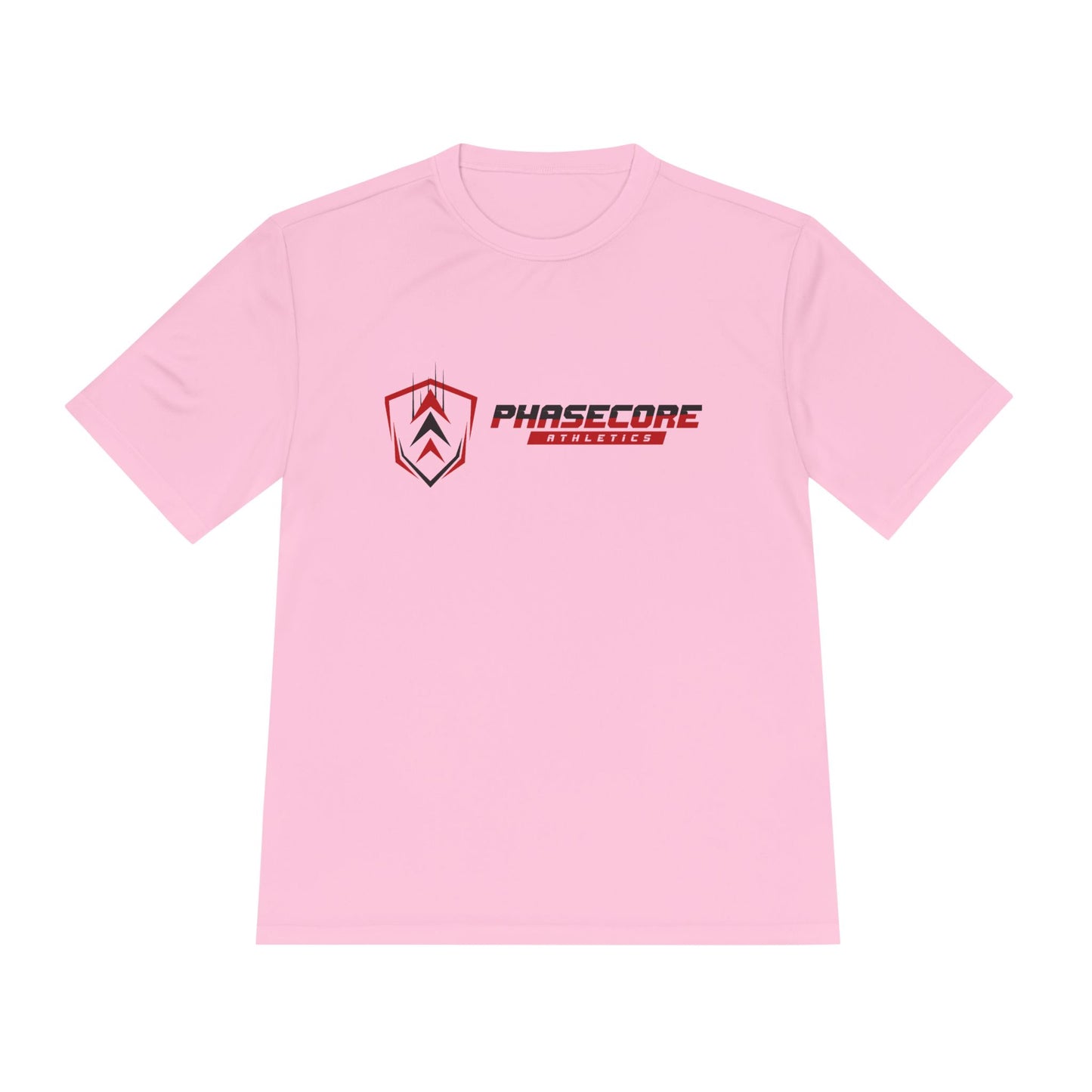 Phasecore Athletics Unisex Moisture Wicking Performance T-Shirt – Lightweight Breathable Activewear Tee for Sports, Gym & Running