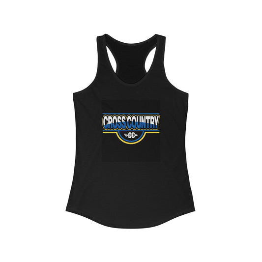 Cross Country Women's Racerback Tank | Sports Top, Athletic Wear, Gift for Runners, Workout Apparel, Outdoor Activity