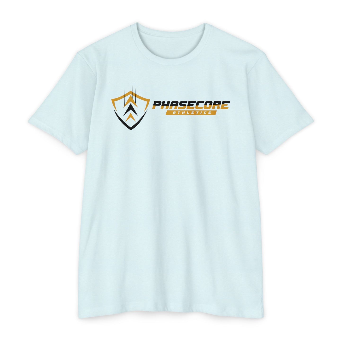 Phasecore Athletics Unisex CVC Jersey T-Shirt – Premium Athletic Workout Tee for Men & Women