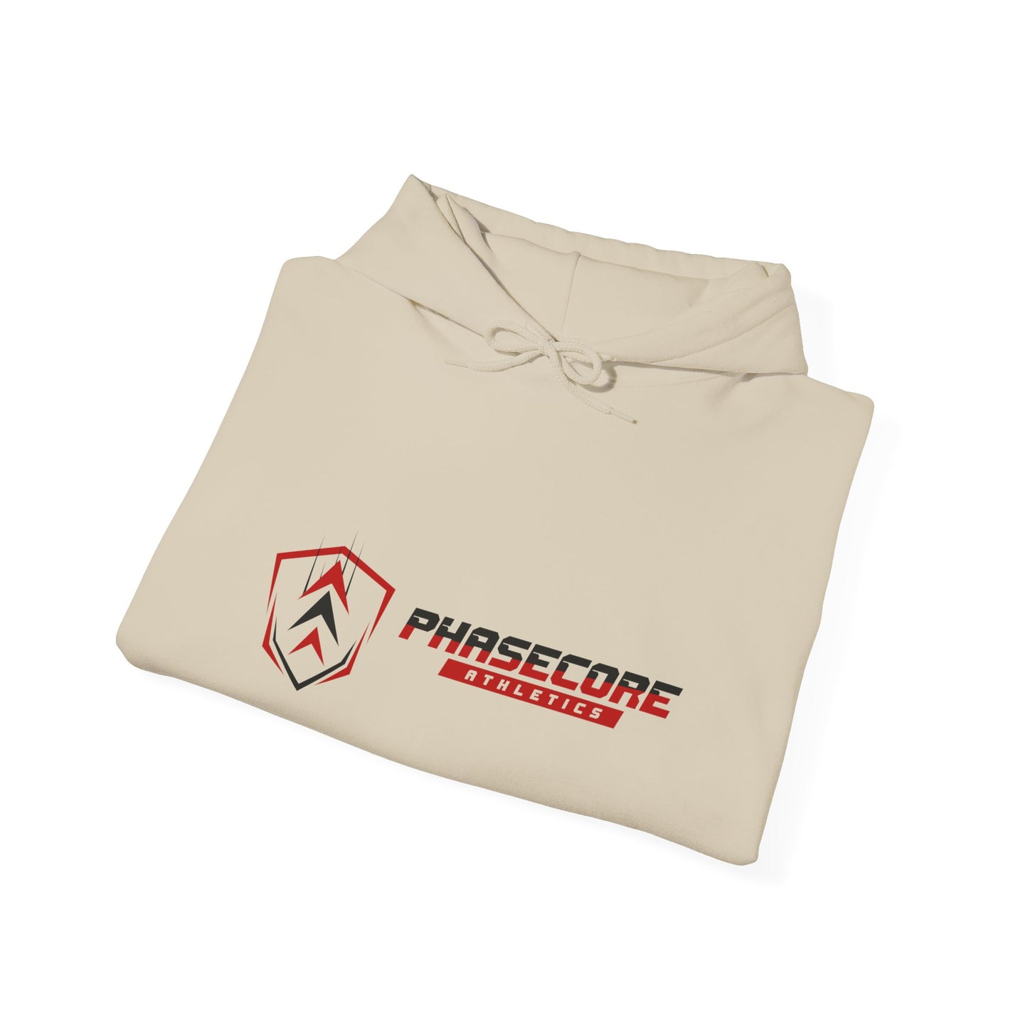 Phasecore Athletics Unisex Heavy Blend Hooded Sweatshirt | Comfortable Gym Hoodie for Men & Women | Casual Sportswear Pullover