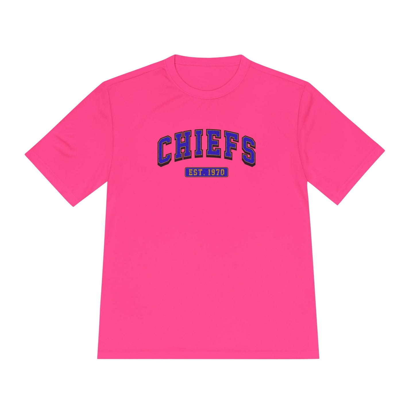 Unisex Chiefs Graphic Moisture Wicking T-Shirt | Athletic Performance Tee for Sports & Casual Wear