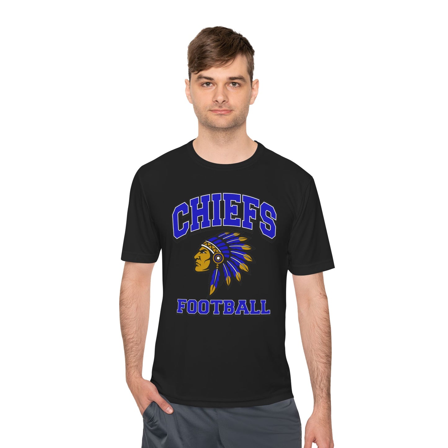 Chiefs Football Moisture-Wicking Unisex T-Shirt | Athletic Sports Tee for Men & Women