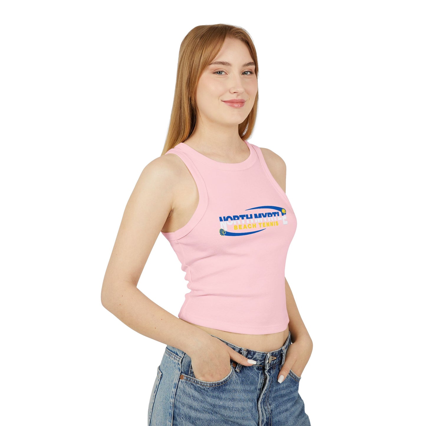 Trendy Women's Racerback Tank Top - Perfect for Summer, Workout, Casual Wear, Beach Outings, Stylish Layering