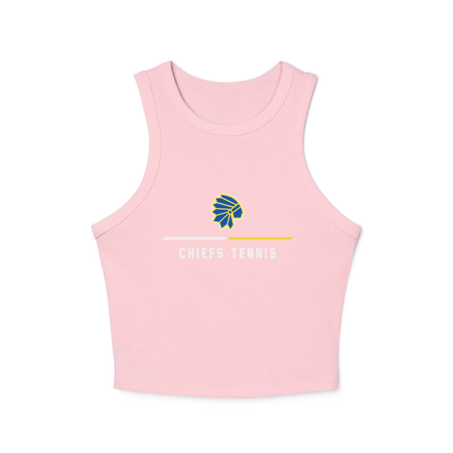 Trendy Women's Sports Tank Top with Chiefs Tennis Design, Workout Shirt, Summer Top, Athletic Wear, Sports Apparel