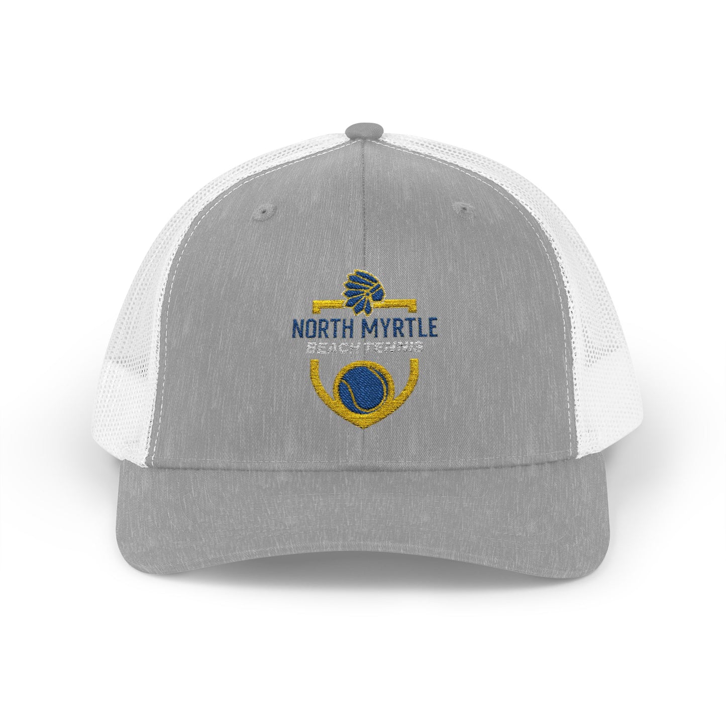 North Myrtle Beach Tennis Snapback Trucker Cap | Sports Mesh Hat for Players & Fans