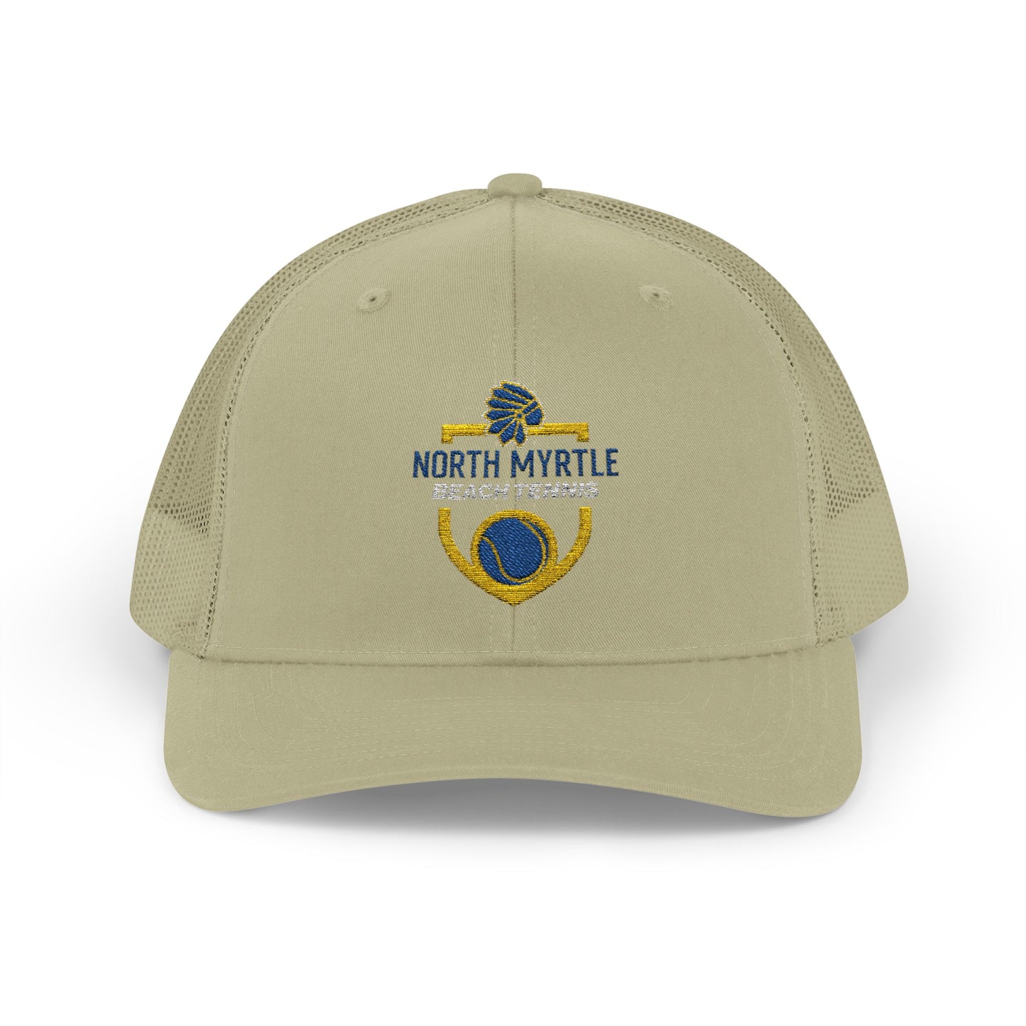 North Myrtle Beach Tennis Snapback Trucker Cap | Sports Mesh Hat for Players & Fans
