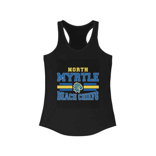 North Myrtle Beach Chiefs Women’s Racerback Tank Top – Lightweight Athletic Fan Apparel