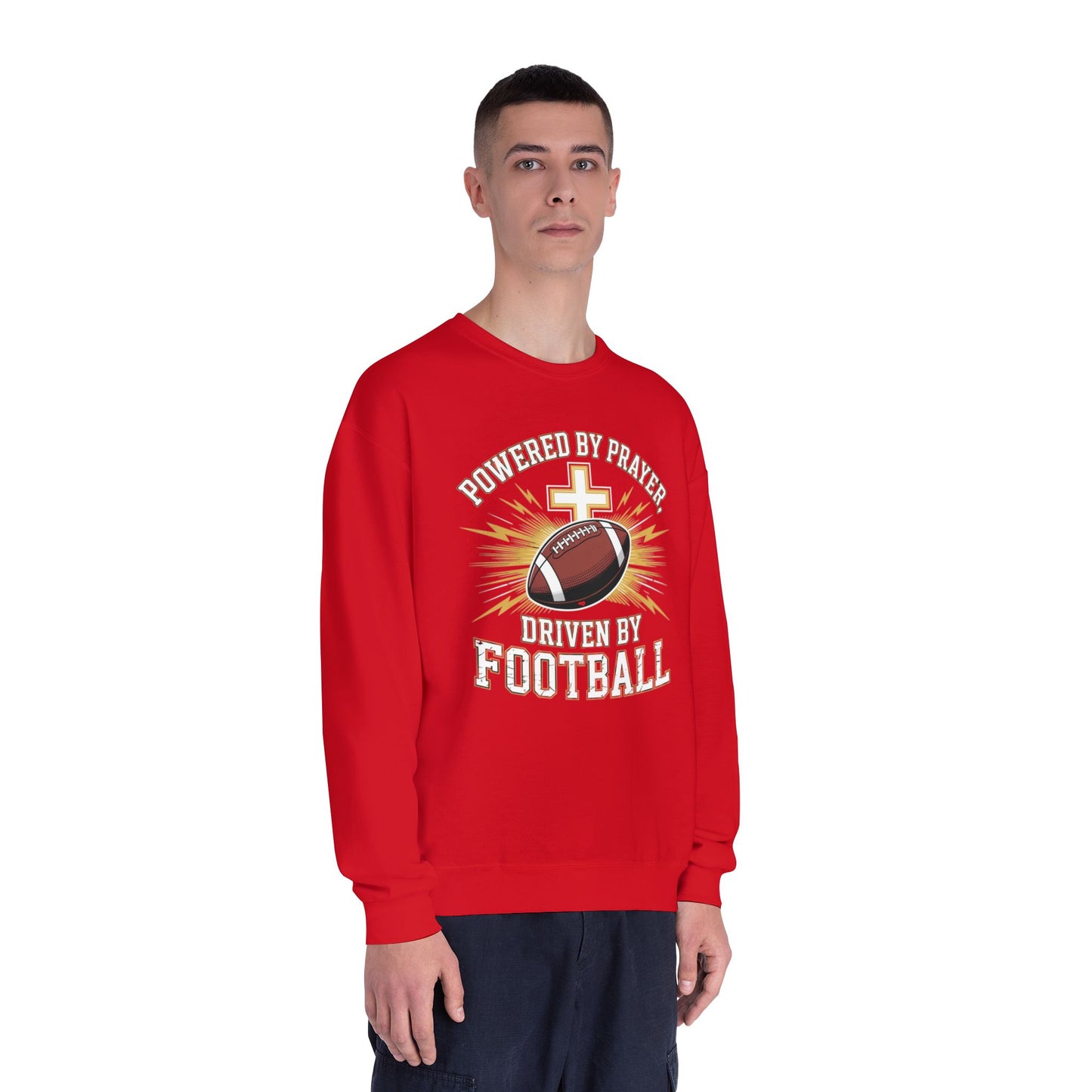 Football Prayer Sweatshirt | Unisex Crewneck for Sports Lovers | Gift for Coaches & Players | Casual & Comfy Wear for Game Day, [...]