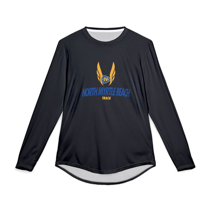 North Myrtle Beach Track Men’s UV Protection Long Sleeve Shirt – Athletic AOP Performance Sun Shirt