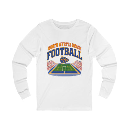 North Myrtle Beach Football Long Sleeve Tee - Perfect for Sports Fans, Game Day Outfit, Team Spirit, Gift for Him/Her, Casual Wear
