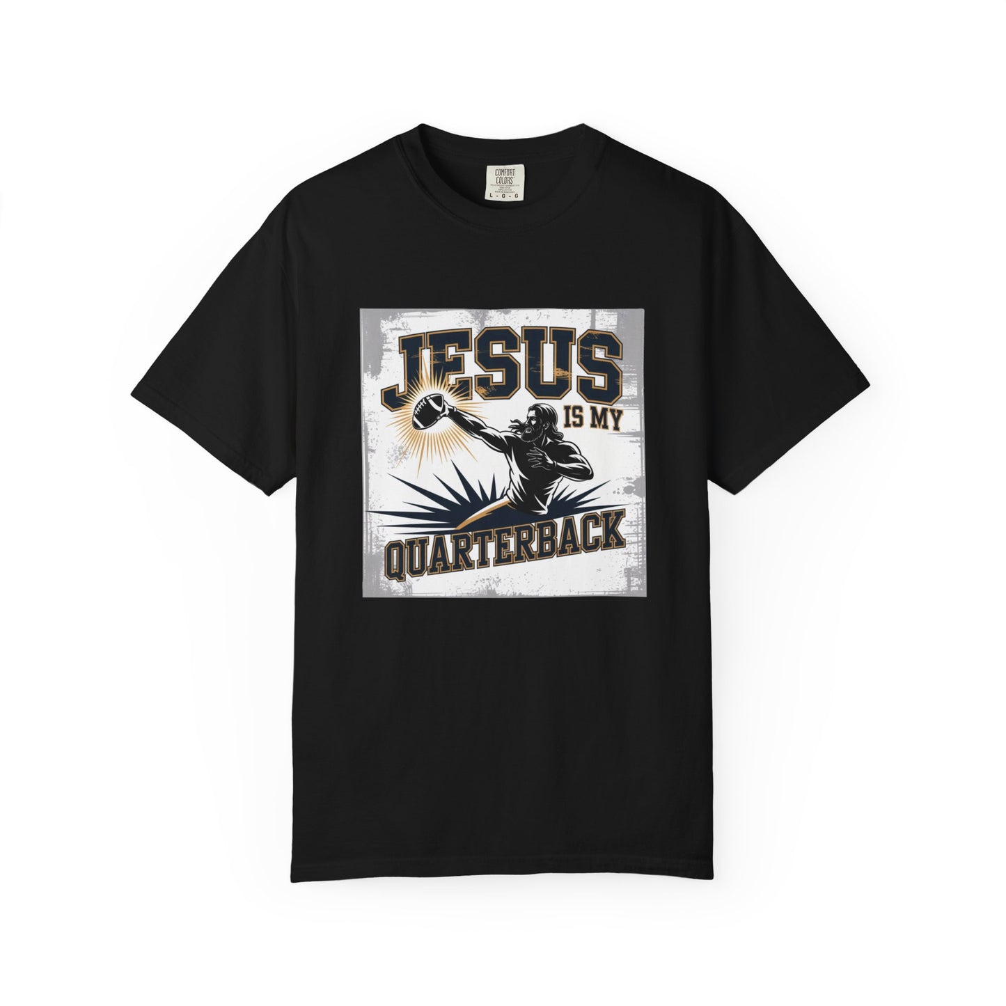 Unisex Garment-Dyed T-shirt with Jesus is My Quarterback Design, Faith-Inspired Tee for Sports Lovers, Christian Apparel for Men and [...]