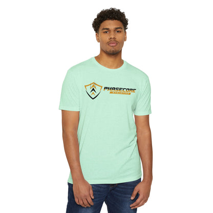 Phasecore Athletics Unisex CVC Jersey T-Shirt – Premium Athletic Workout Tee for Men & Women