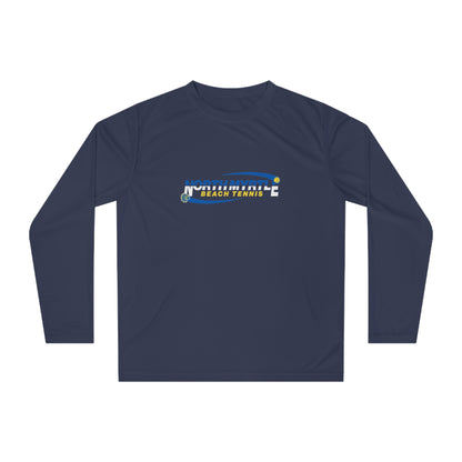 North Myrtle Beach Tennis Long Sleeve Shirt – Unisex Performance Athletic Top for Men, Women