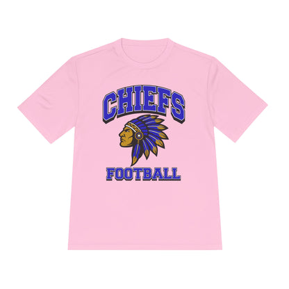 Chiefs Football Moisture-Wicking Unisex T-Shirt | Athletic Sports Tee for Men & Women