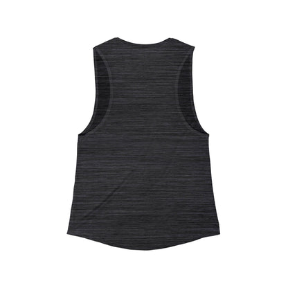 Women's Flowy Beach Tennis Tank, Summer Sports Shirt, Casual Activewear, Beach Vacation Outfit, Gifts for Tennis Lovers