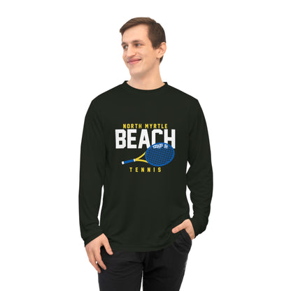 North Myrtle Beach Tennis Performance Tee, Ideal for Sports & Outdoor Activities, Gift for Athletes, Activewear, Beach Wear, Summer Fun