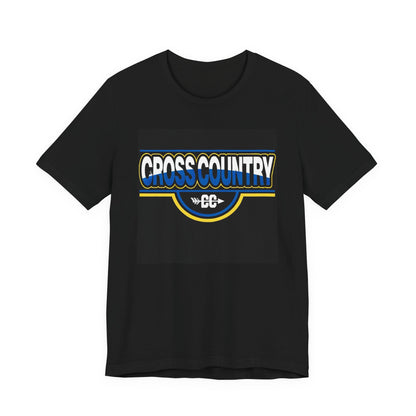 Cross Country Unisex T-Shirt | Perfect for Runners, Athletic Wear, Sports Teams, Gifts for Runners, Workout Gear, School Spirit