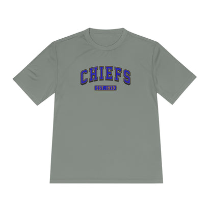 Unisex Chiefs Graphic Moisture Wicking T-Shirt | Athletic Performance Tee for Sports & Casual Wear