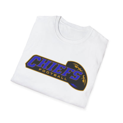 Chiefs Football Unisex Softstyle T-Shirt | Game Day Apparel, Sports Fan Shirt, Team Spirit Tee, Casual Wear, Gift for Him/Her