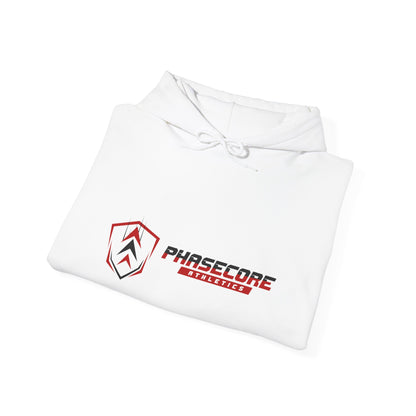 Phasecore Athletics Unisex Heavy Blend Hooded Sweatshirt | Comfortable Gym Hoodie for Men & Women | Casual Sportswear Pullover