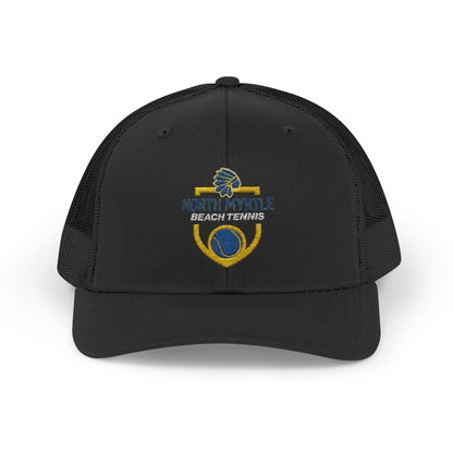 North Myrtle Beach Tennis Snapback Trucker Cap | Sports Mesh Hat for Players & Fans