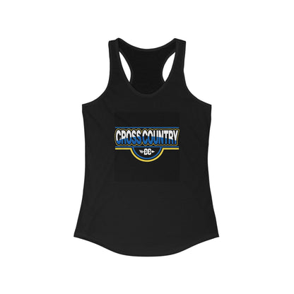 Cross Country Women's Racerback Tank | Sports Top, Athletic Wear, Gift for Runners, Workout Apparel, Outdoor Activity