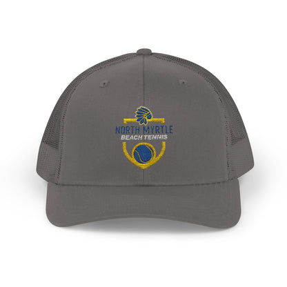 North Myrtle Beach Tennis Snapback Trucker Cap | Sports Mesh Hat for Players & Fans