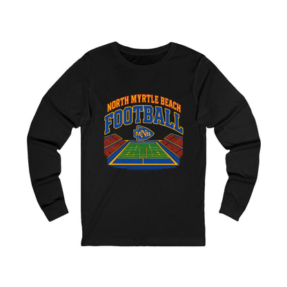 North Myrtle Beach Football Long Sleeve Tee - Perfect for Sports Fans, Game Day Outfit, Team Spirit, Gift for Him/Her, Casual Wear