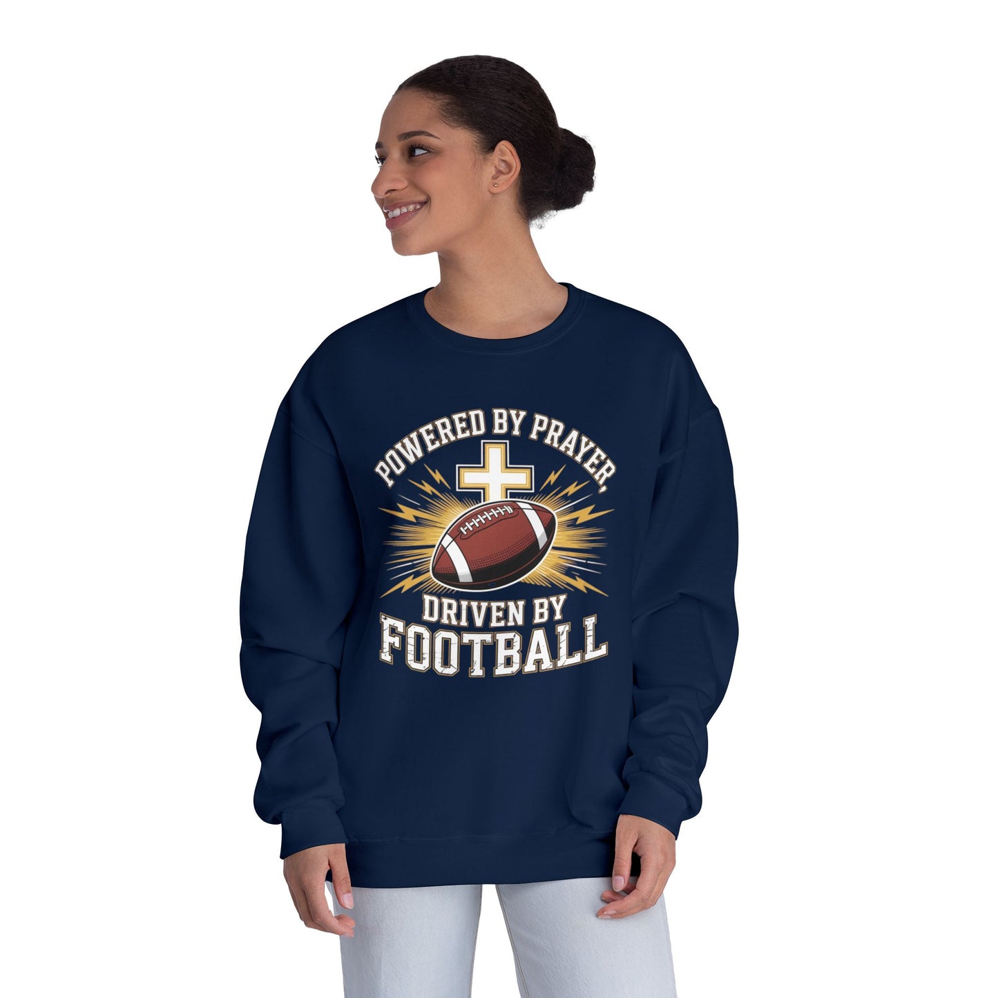 Football Prayer Sweatshirt | Unisex Crewneck for Sports Lovers | Gift for Coaches & Players | Casual & Comfy Wear for Game Day, [...]